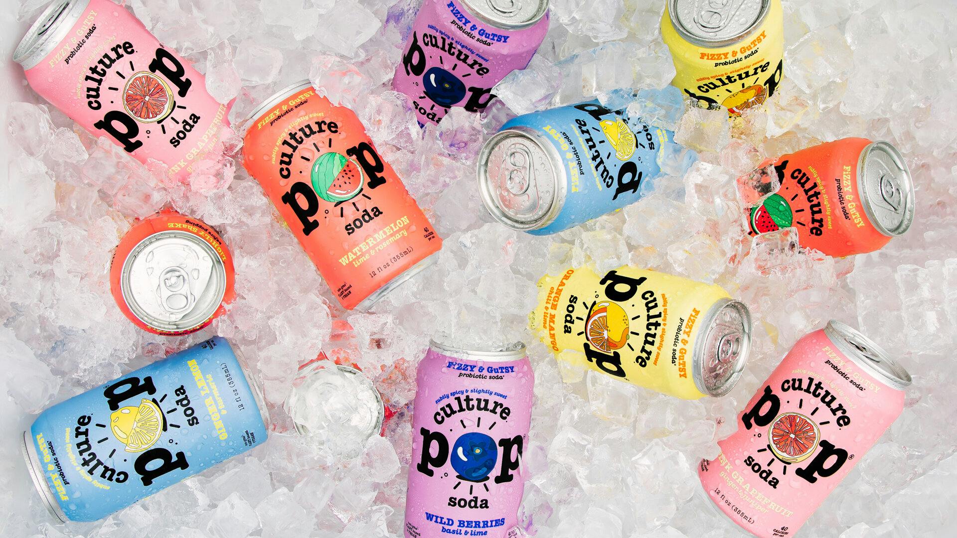 Culture Pop Soda packaging