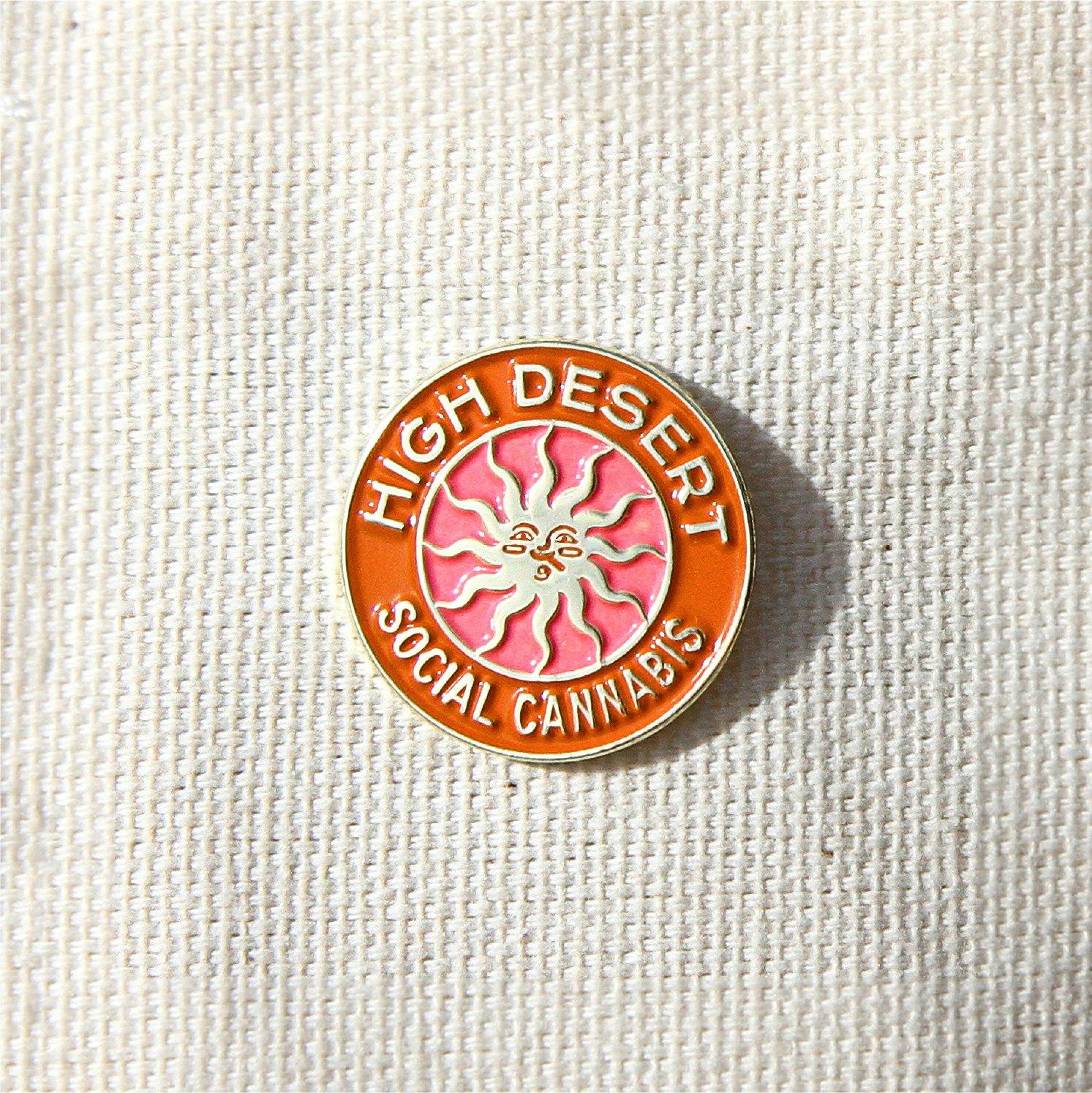 High Desert button.