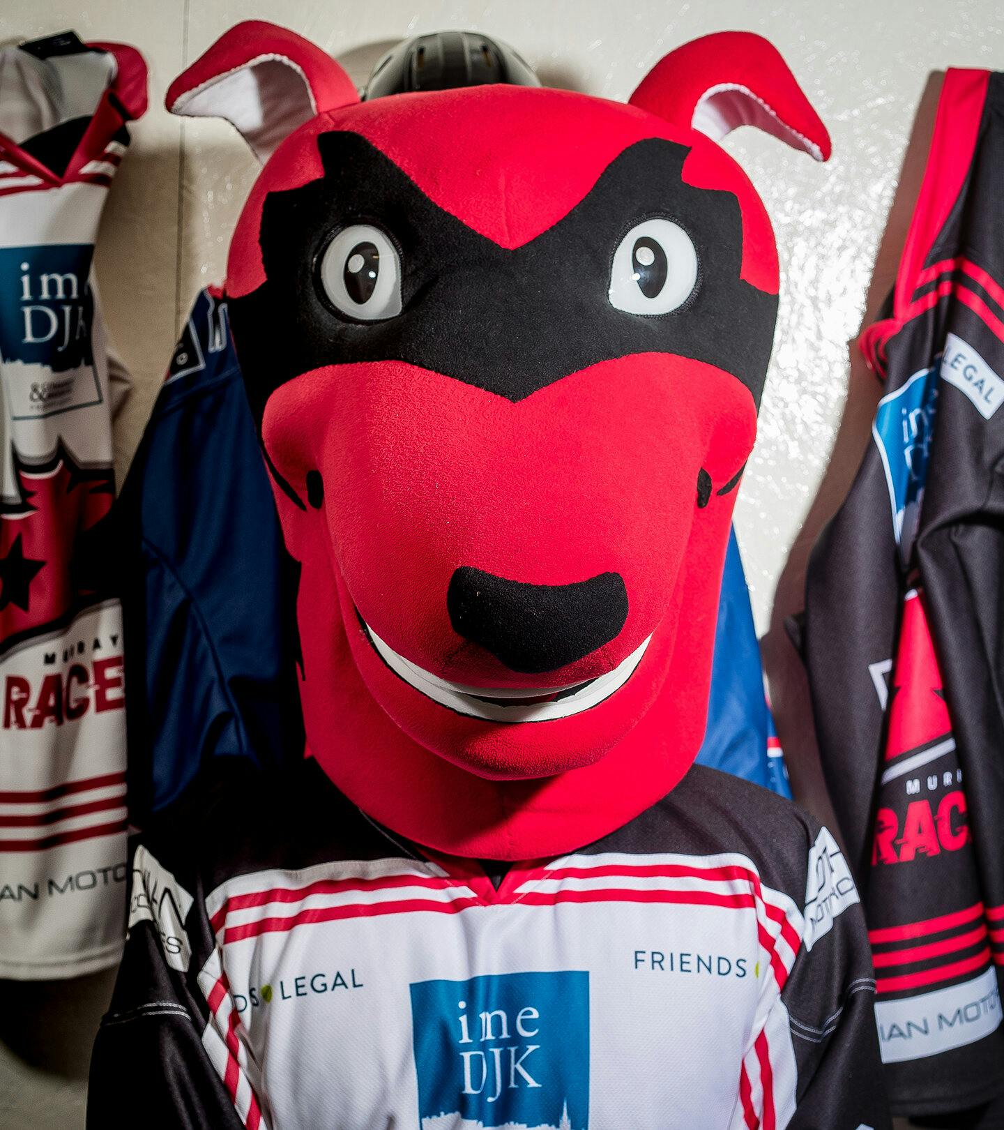 Murrayfield Racers mascot