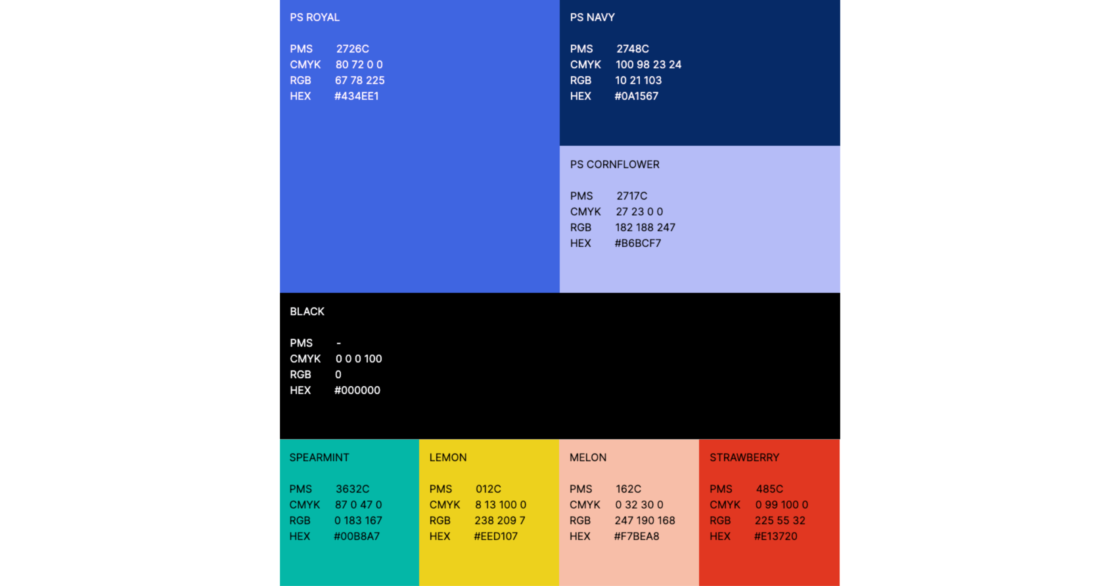 PartnerStack color palette