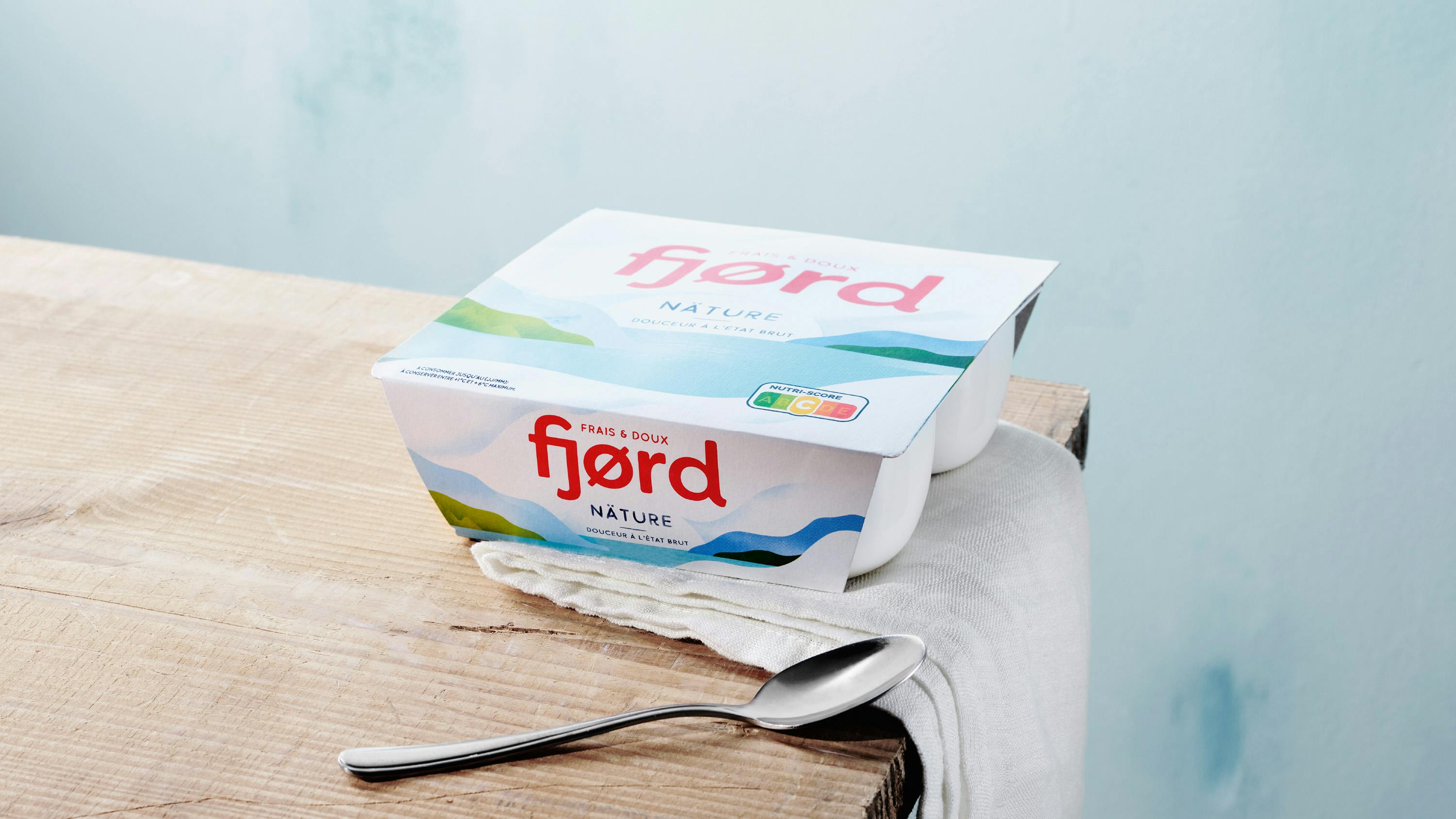 Danone Fjord cups of yogurt