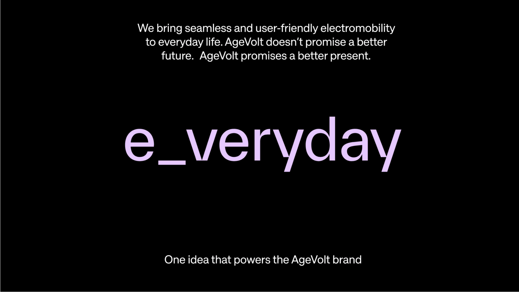 AgeVolt e_veryday from Echt