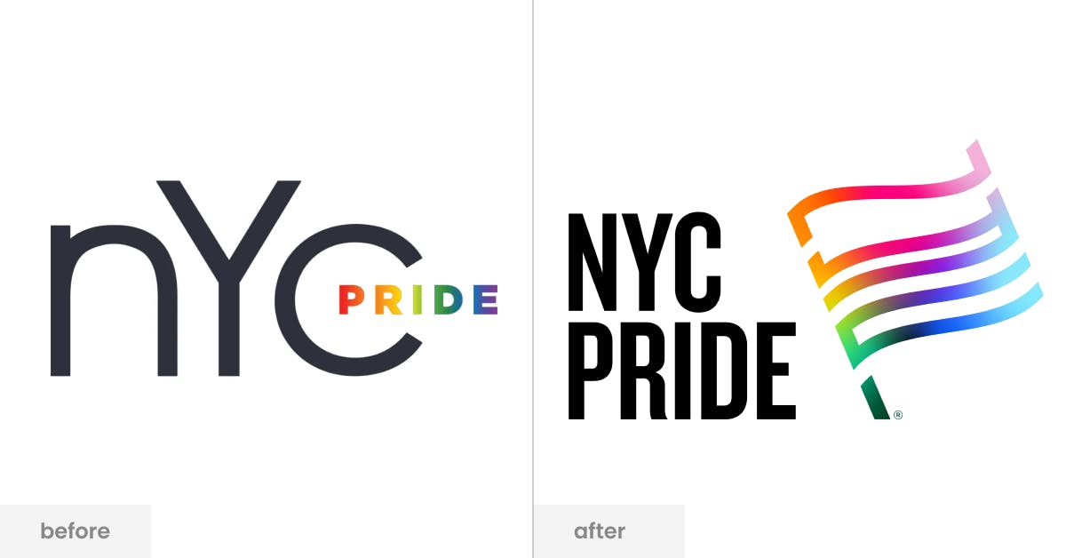 NYC Pride rebrands with new logo and brand identity from Lippincott