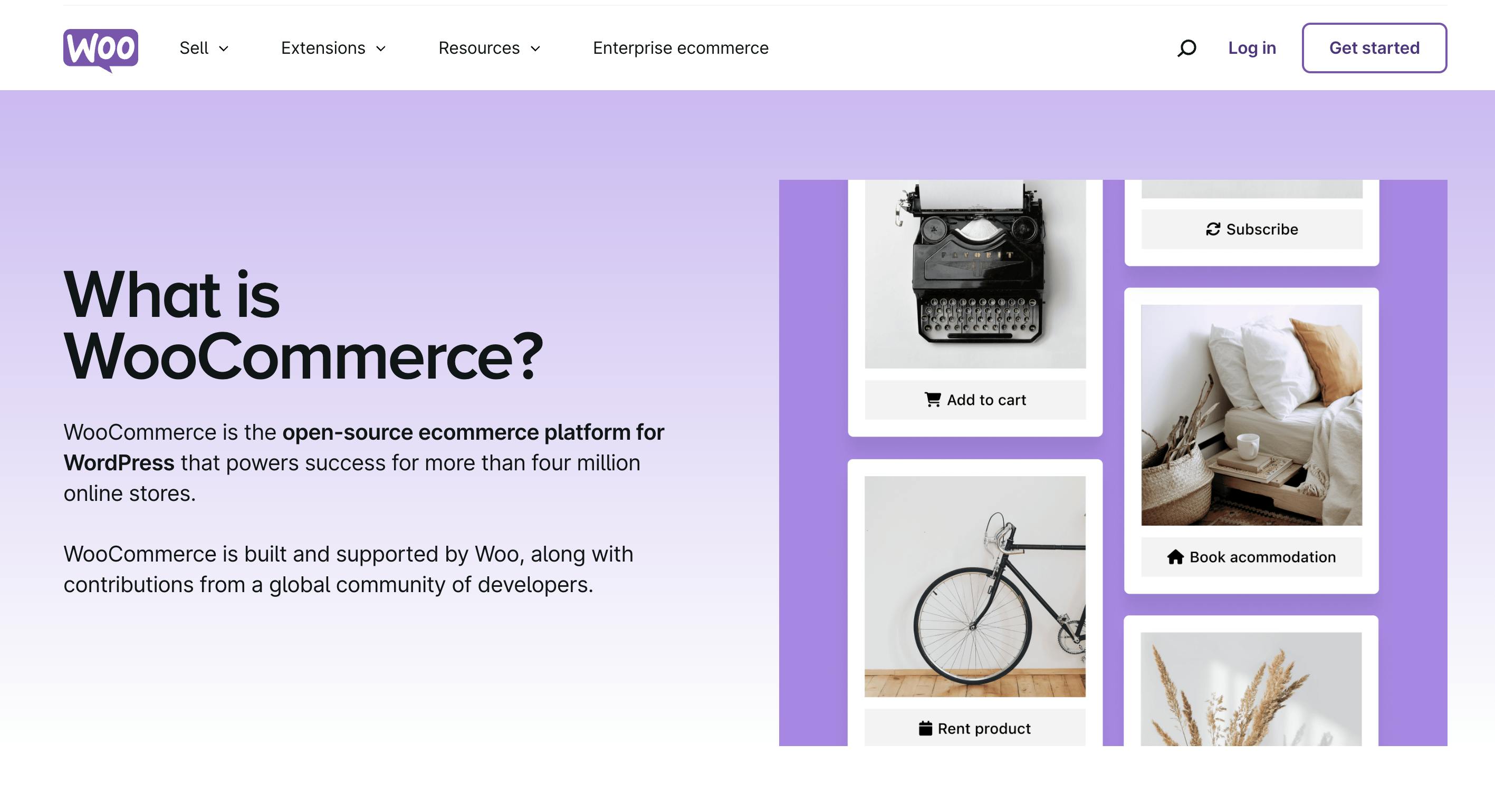 WooCommerce Old Homepage
