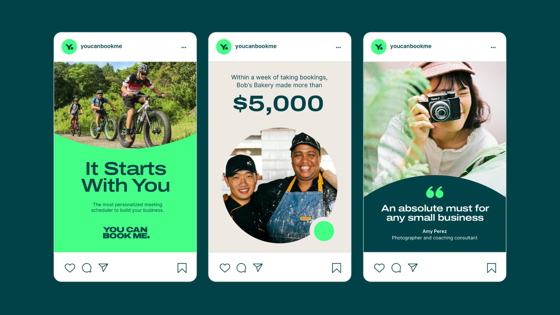 This commitment to small businesses is central to our messaging, and the rebrand ensures that every part of our identity reflects this focus.