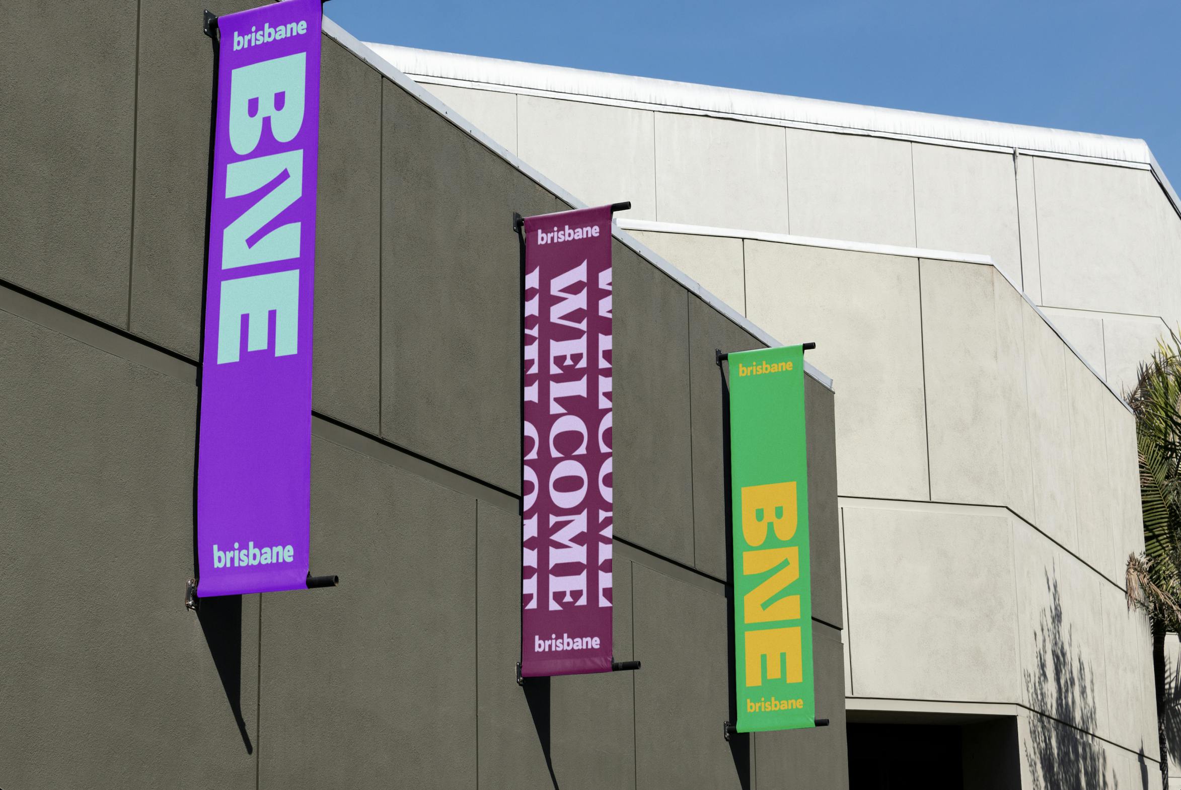 Visit Brisbane banners