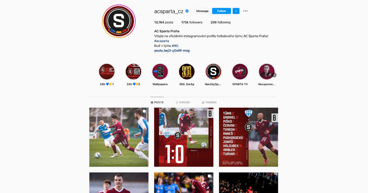 AC Sparta Praha on Instagram