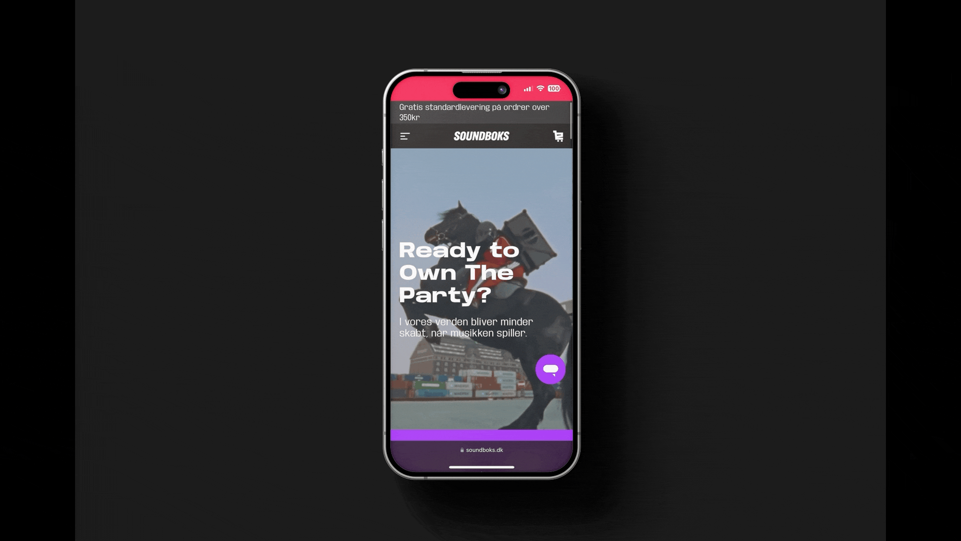 Image courtesy by SOUNDBOKS