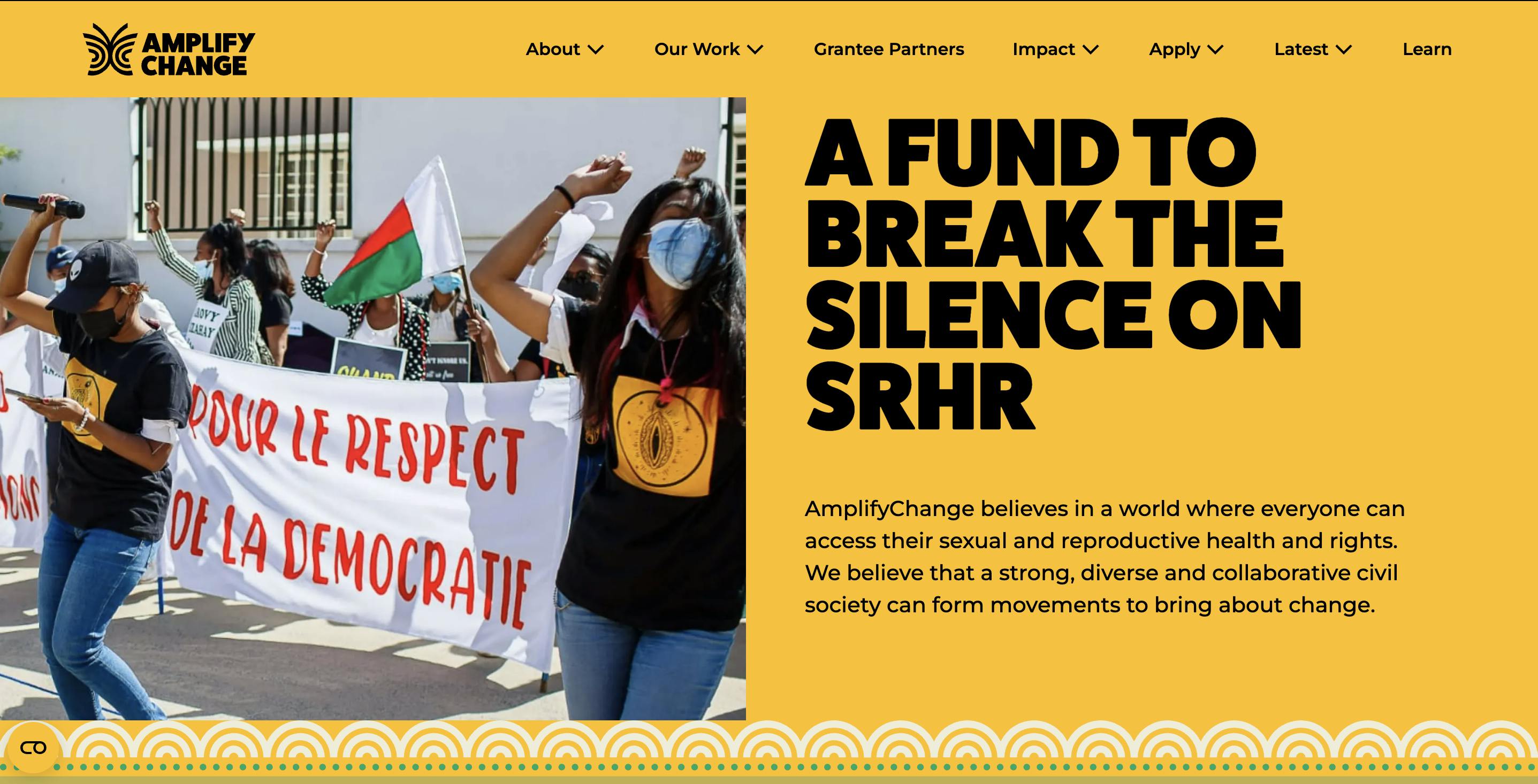 AmplifyChange Homepage