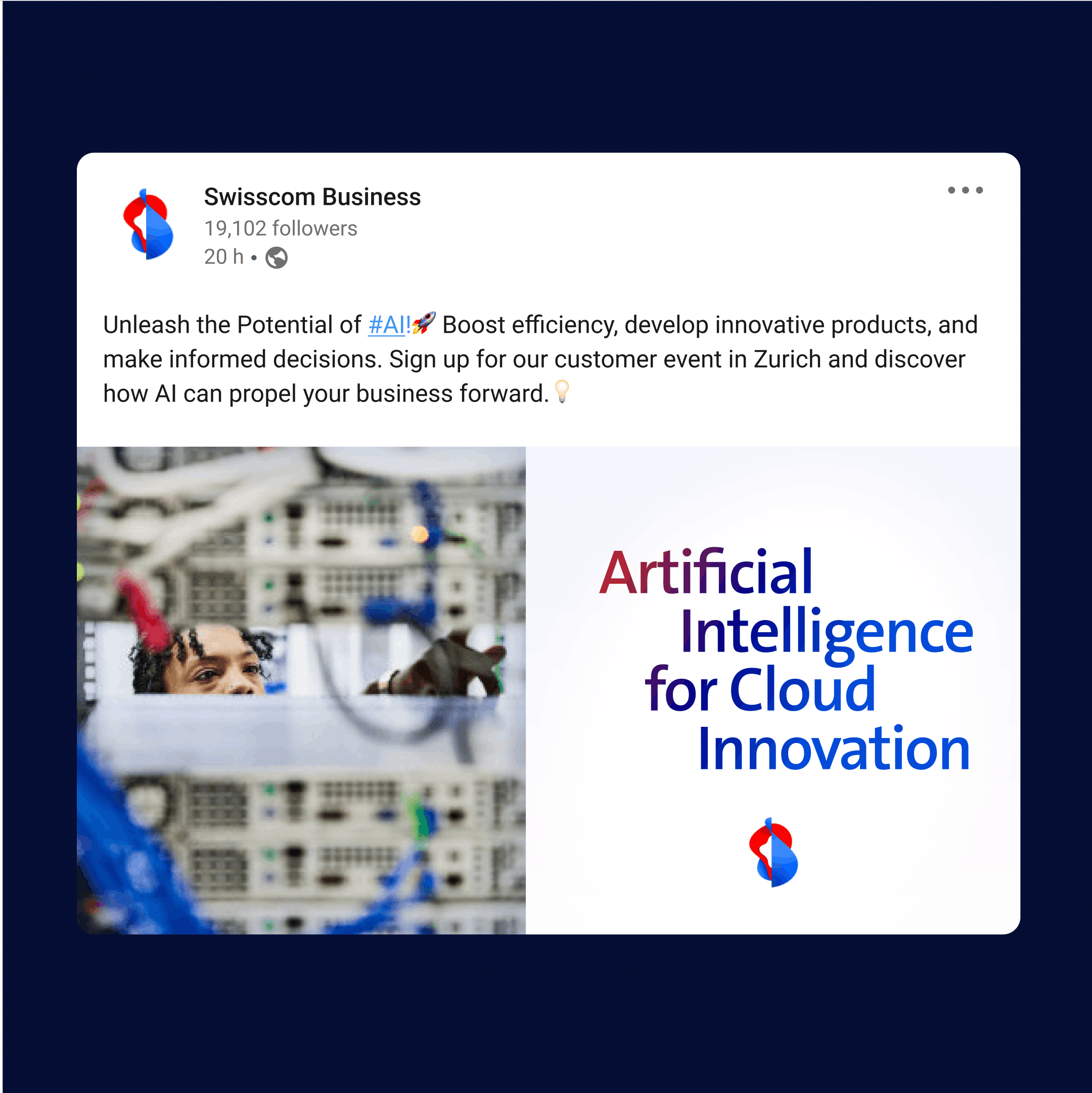 Image courtesy by Swisscom