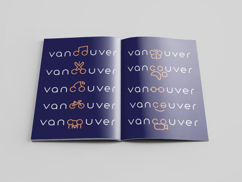 Conceptual icon designs for Vancouver
