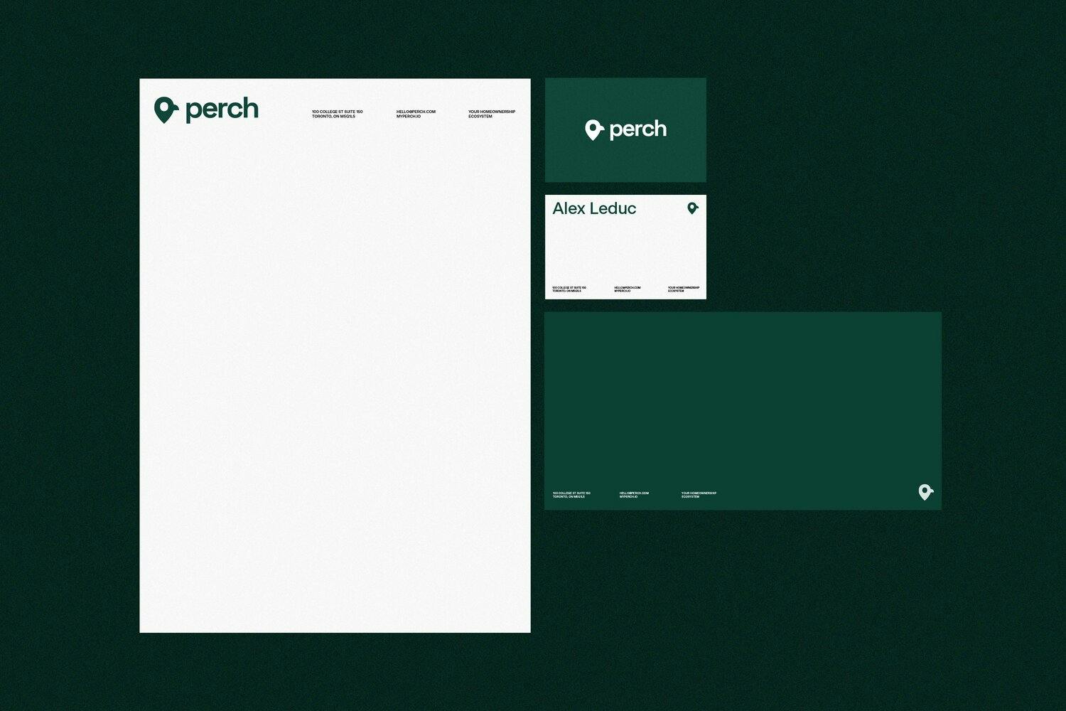 Perch stationery