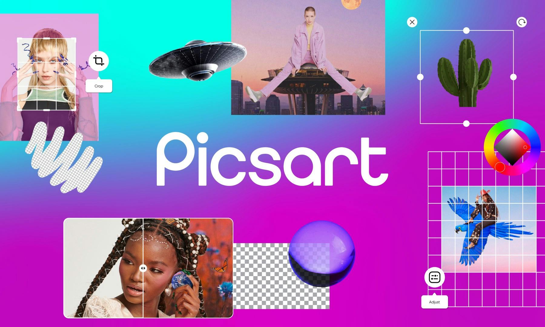 Picsart's new branding