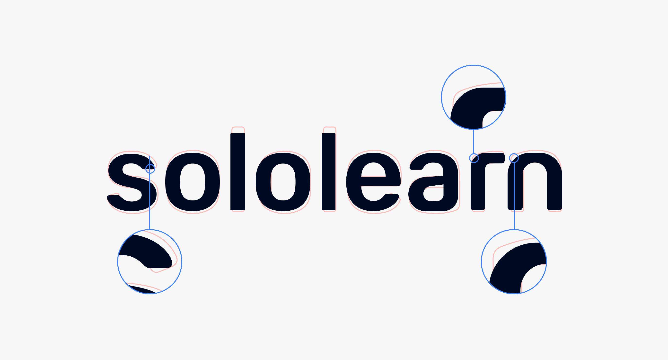 A closer look at Sololearn’s wordmark