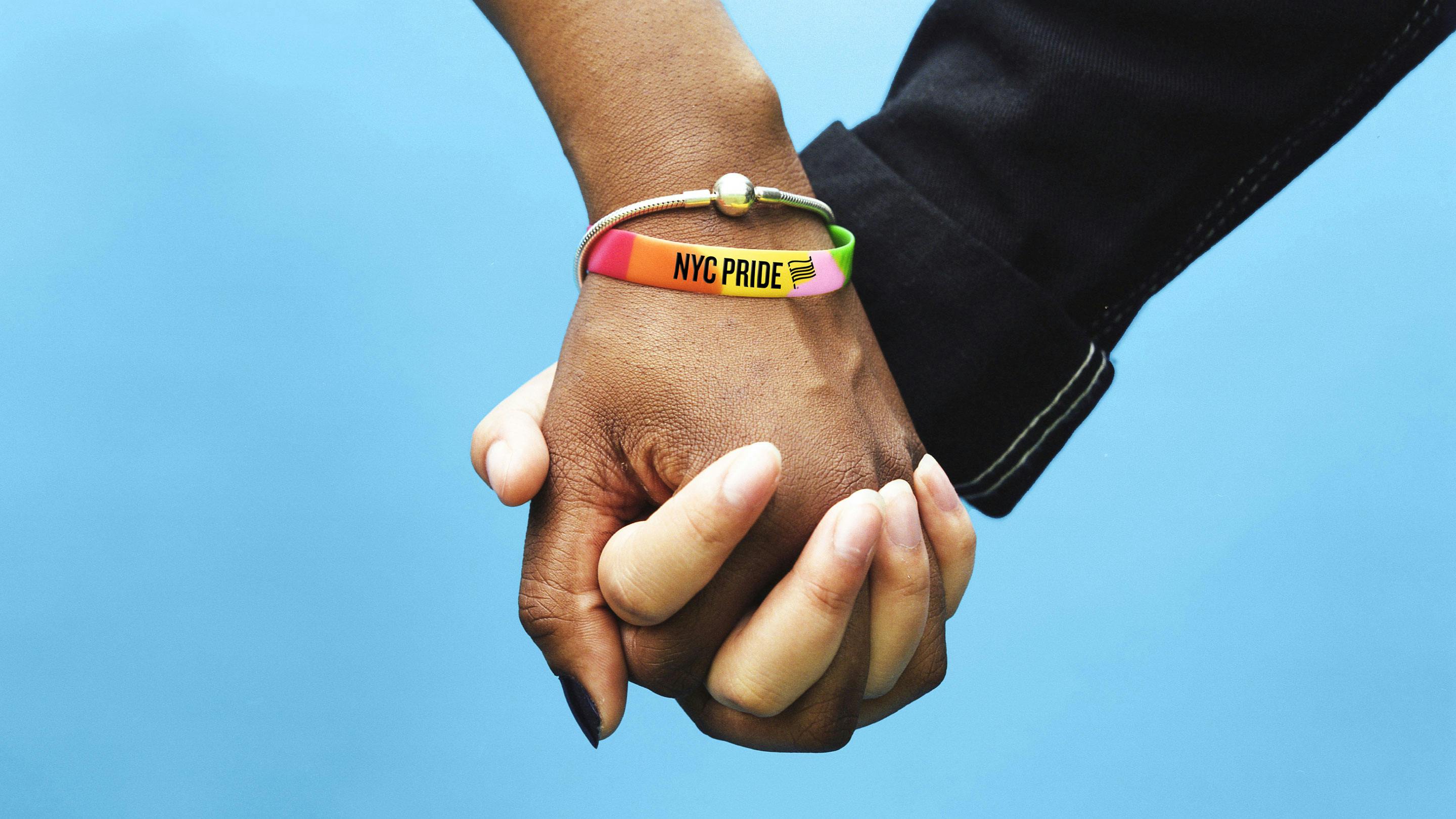 NYC Pride wrist band