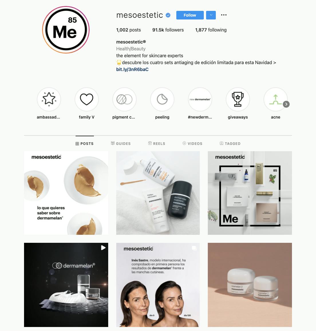 Mesoestetic on Instagram