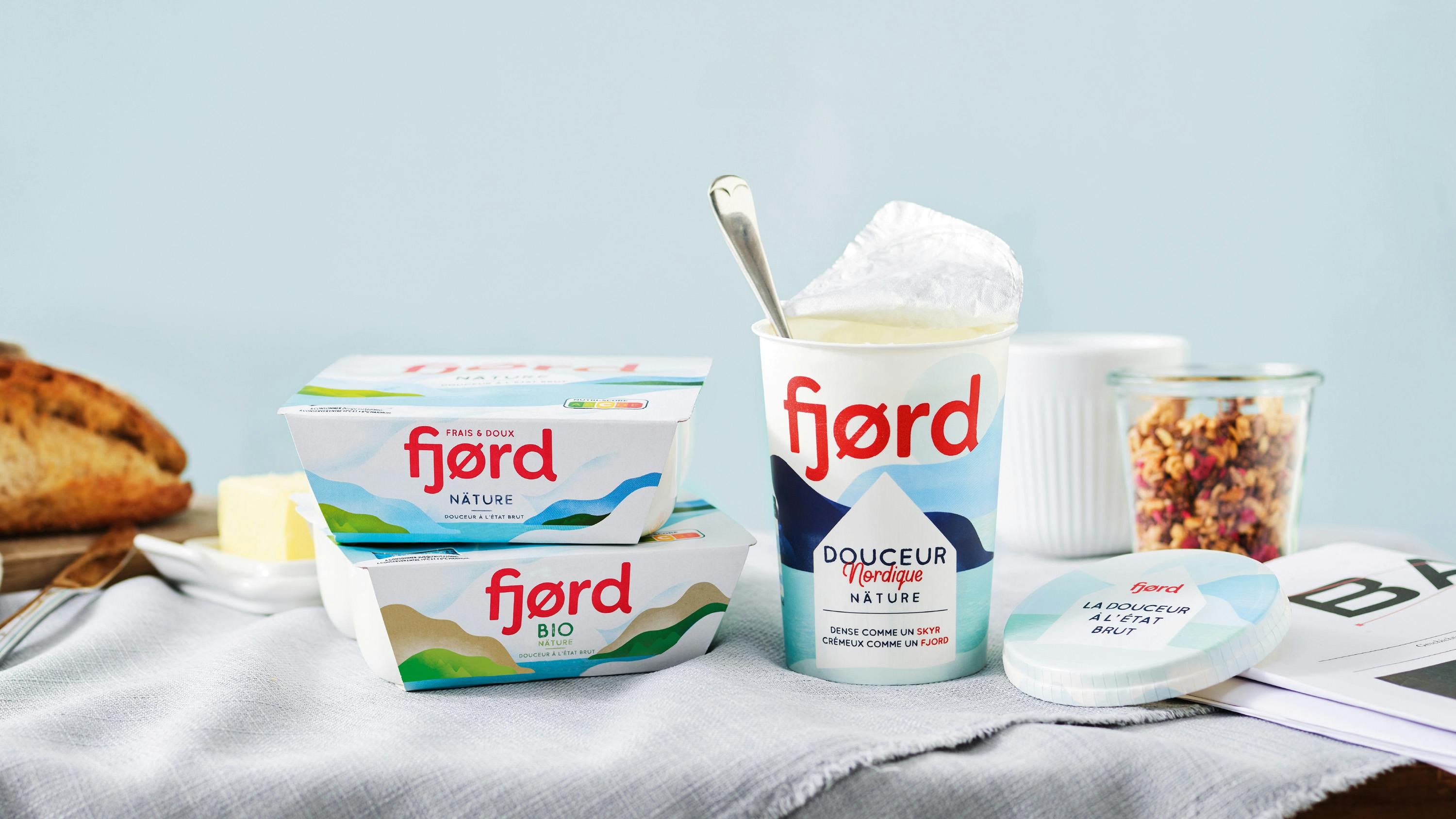 Danone Fjord containers