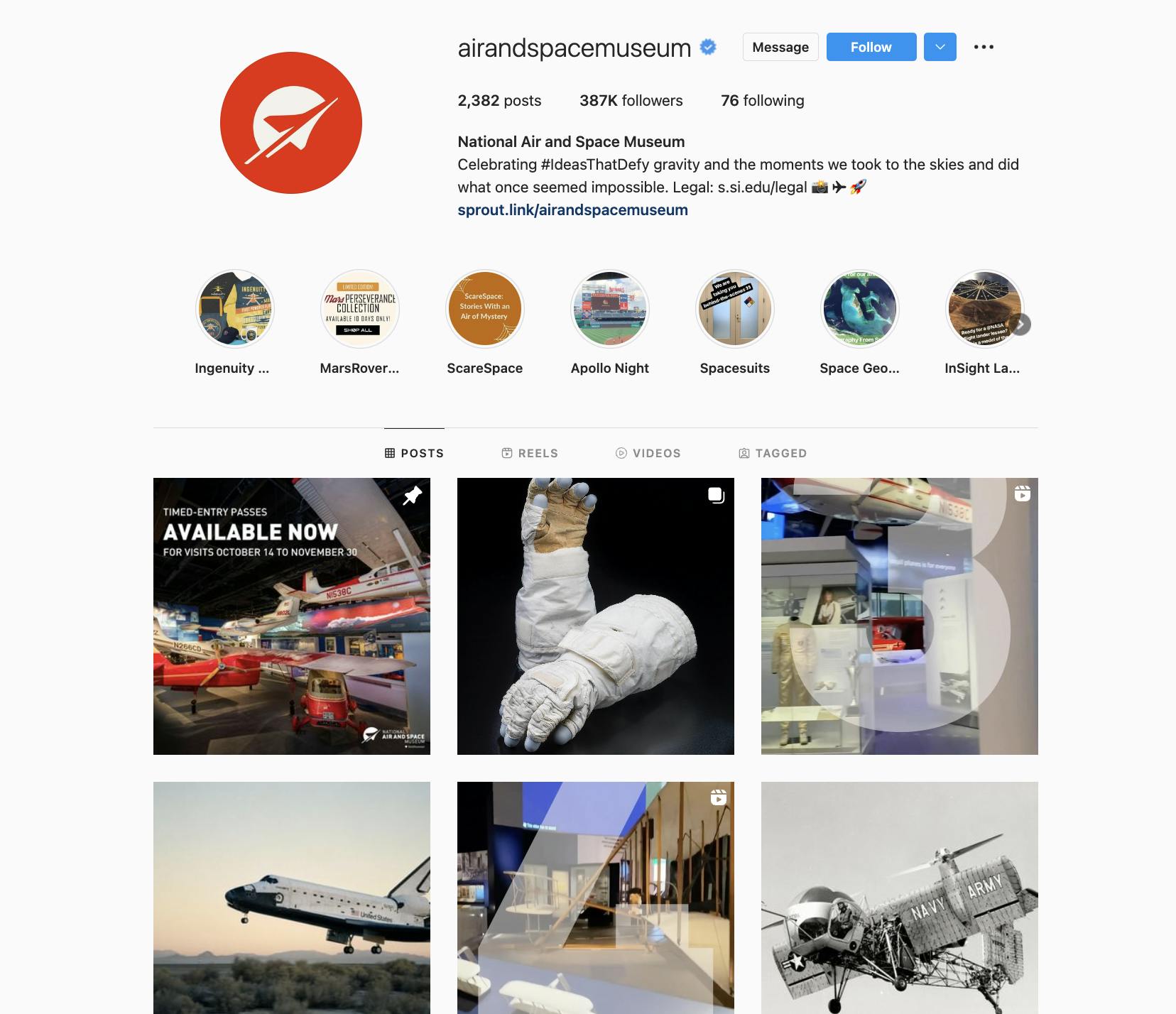 National Air and Space Museum on Instagram