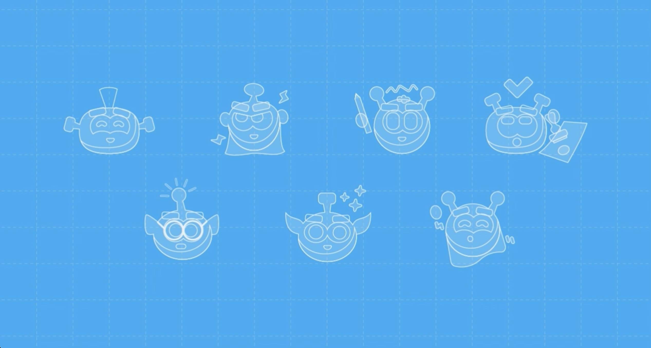 Sololearn character shapes blueprint