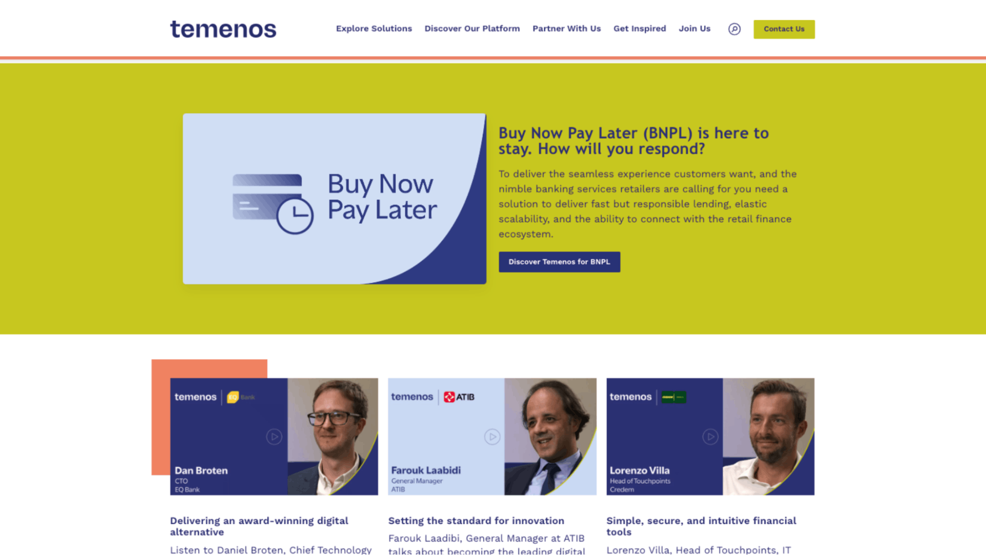 Temenos website