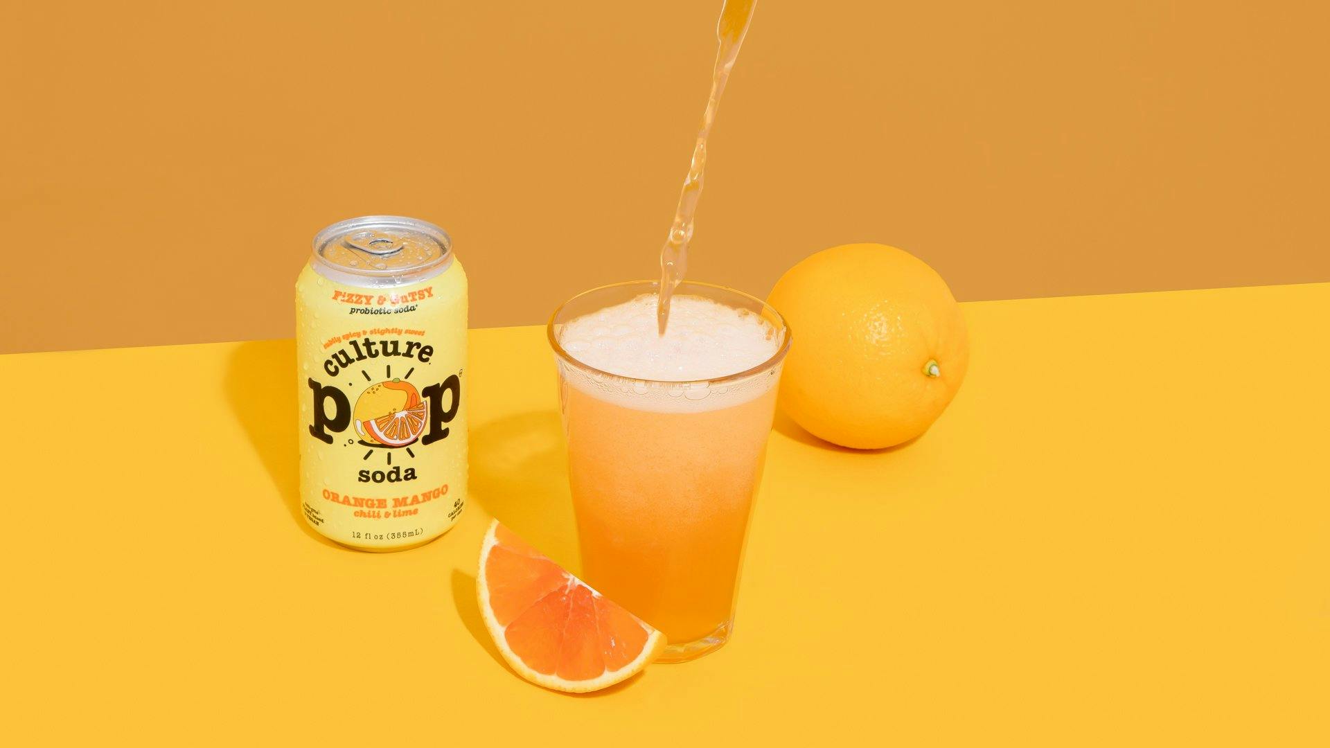 Orange Culture Pop Soda