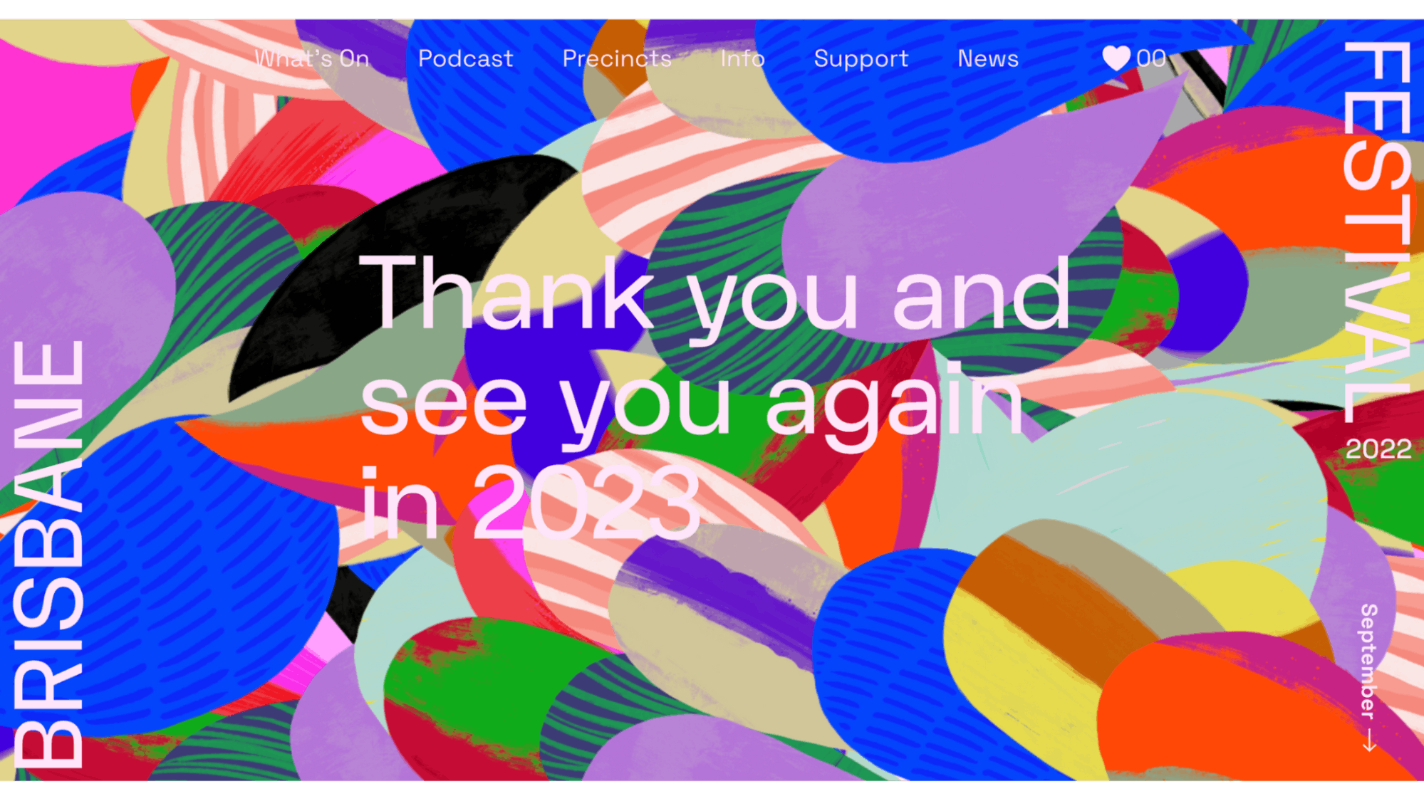 Brisbane Festival homepage