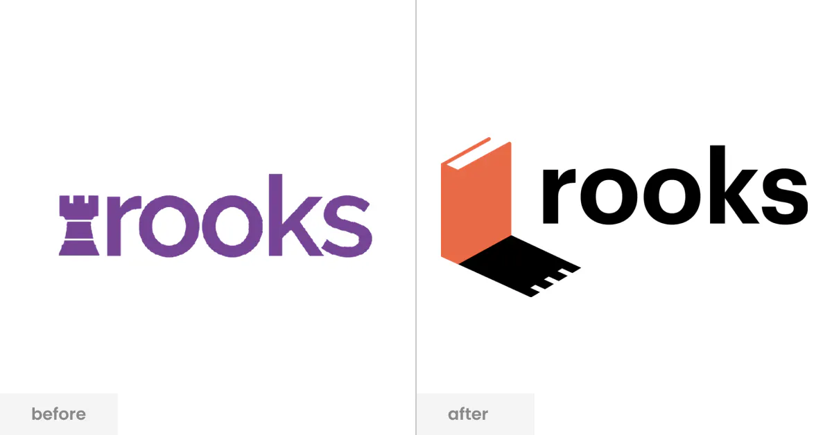 Rooks new logo and brand identity demonstrate strength and wit