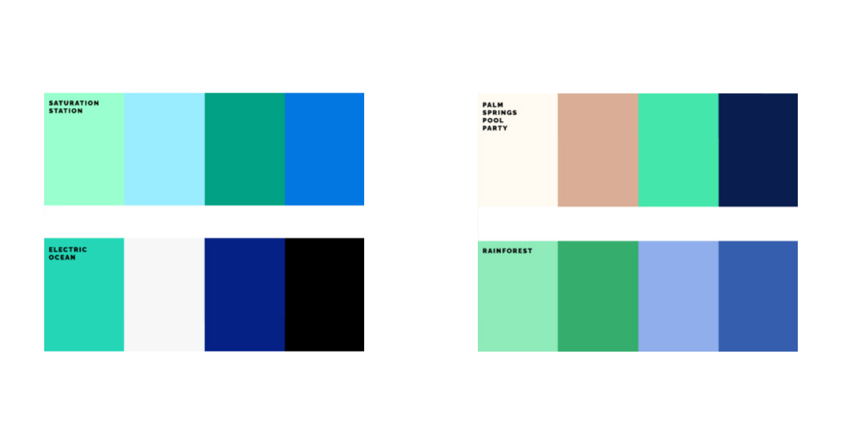 Early color options for User Interviews.