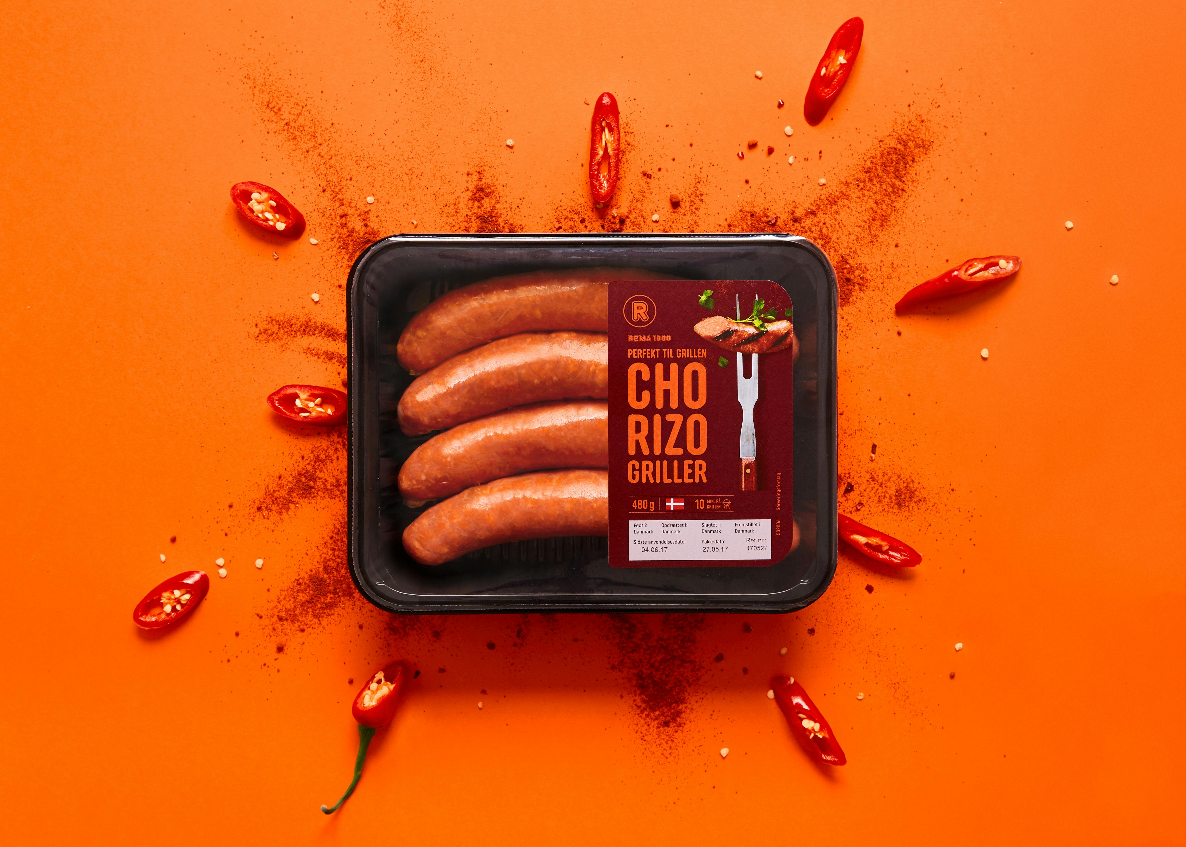 REMA 1000 chorizo