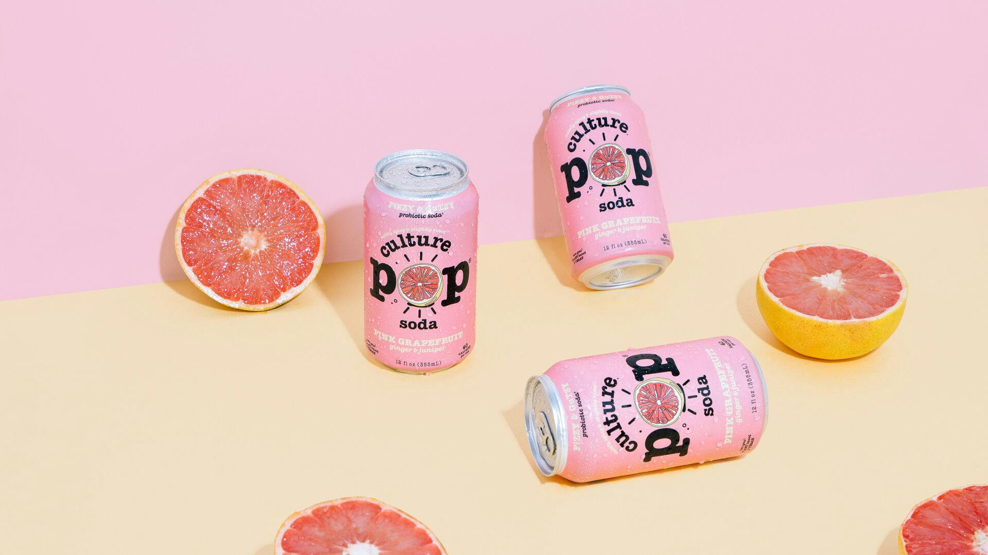 Grapefruit Culture Pop Soda