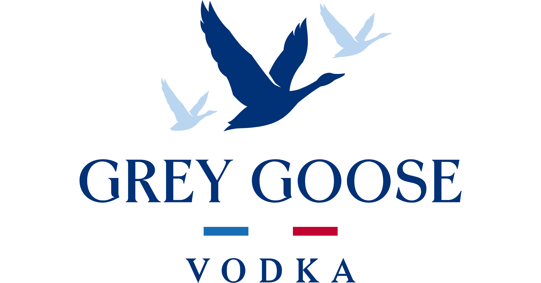 Grey Goose Vodka rebrands with a three geese icon