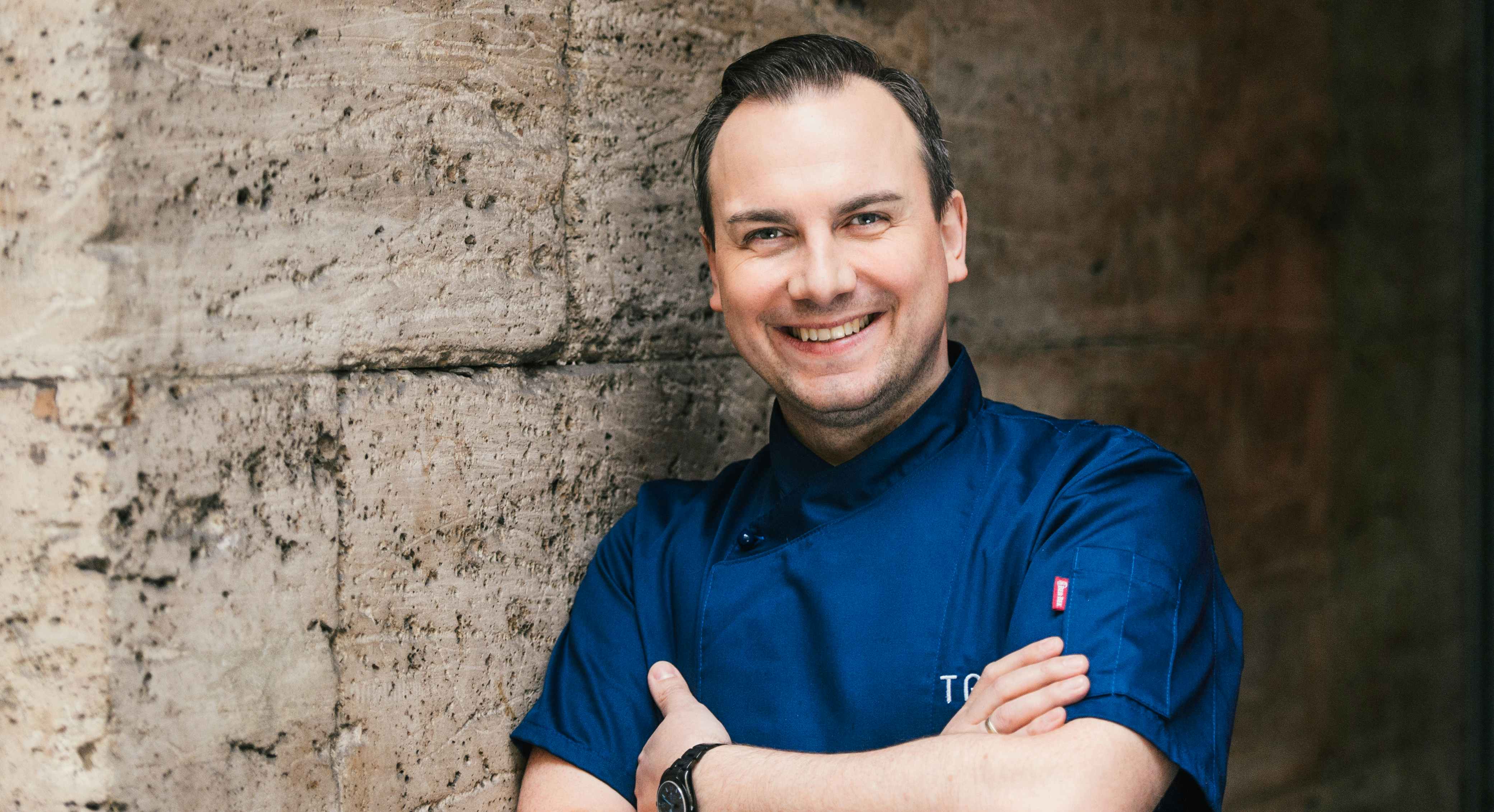 Tim Raue - 2-star chef and culinary consultant of Brasserie Colette Tim Raue