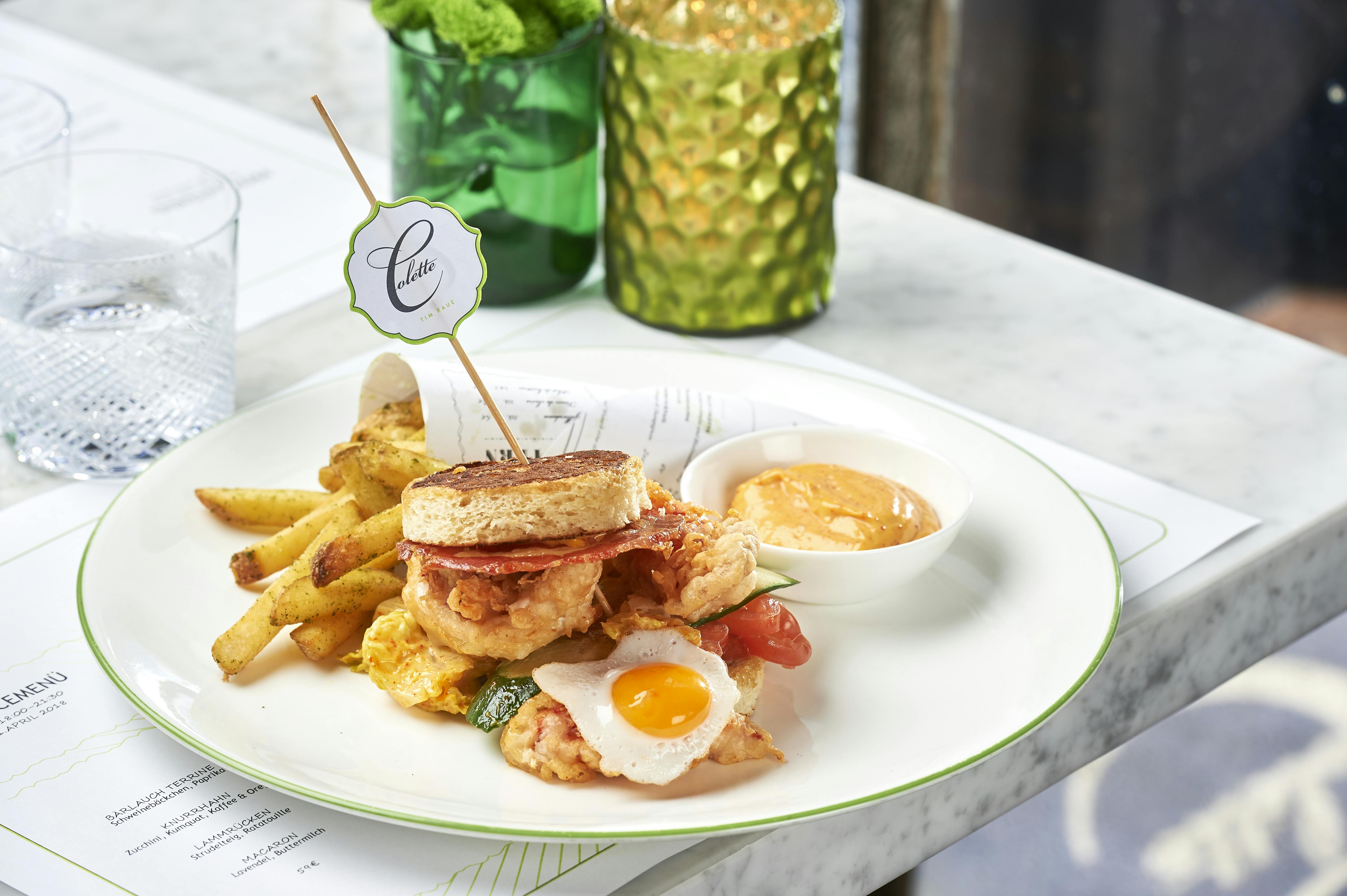 Excellent enjoyment - lobster club sandwich from Brasserie Colette Tim Raue