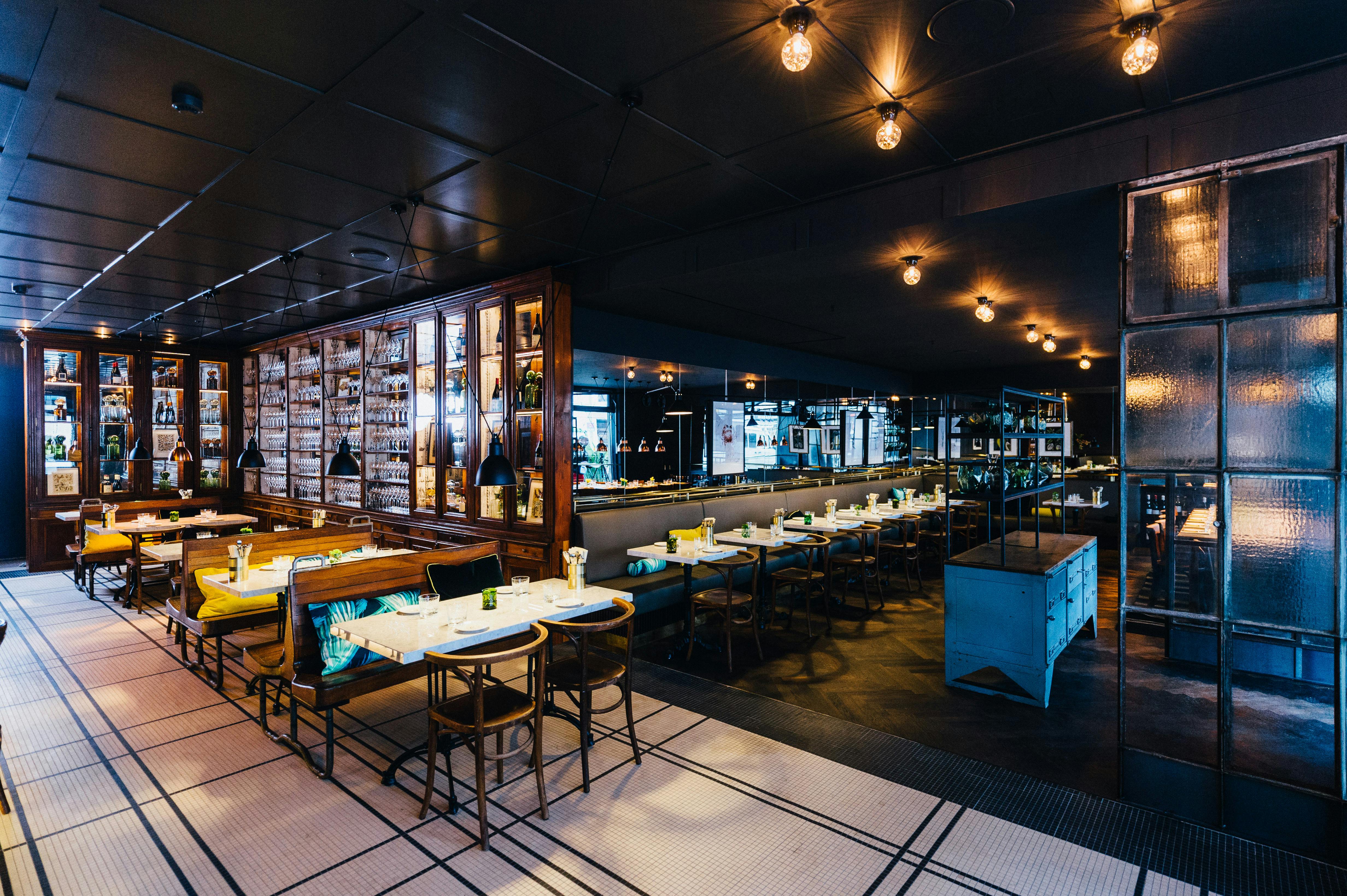 Interior view of Brasserie Colette Berlin