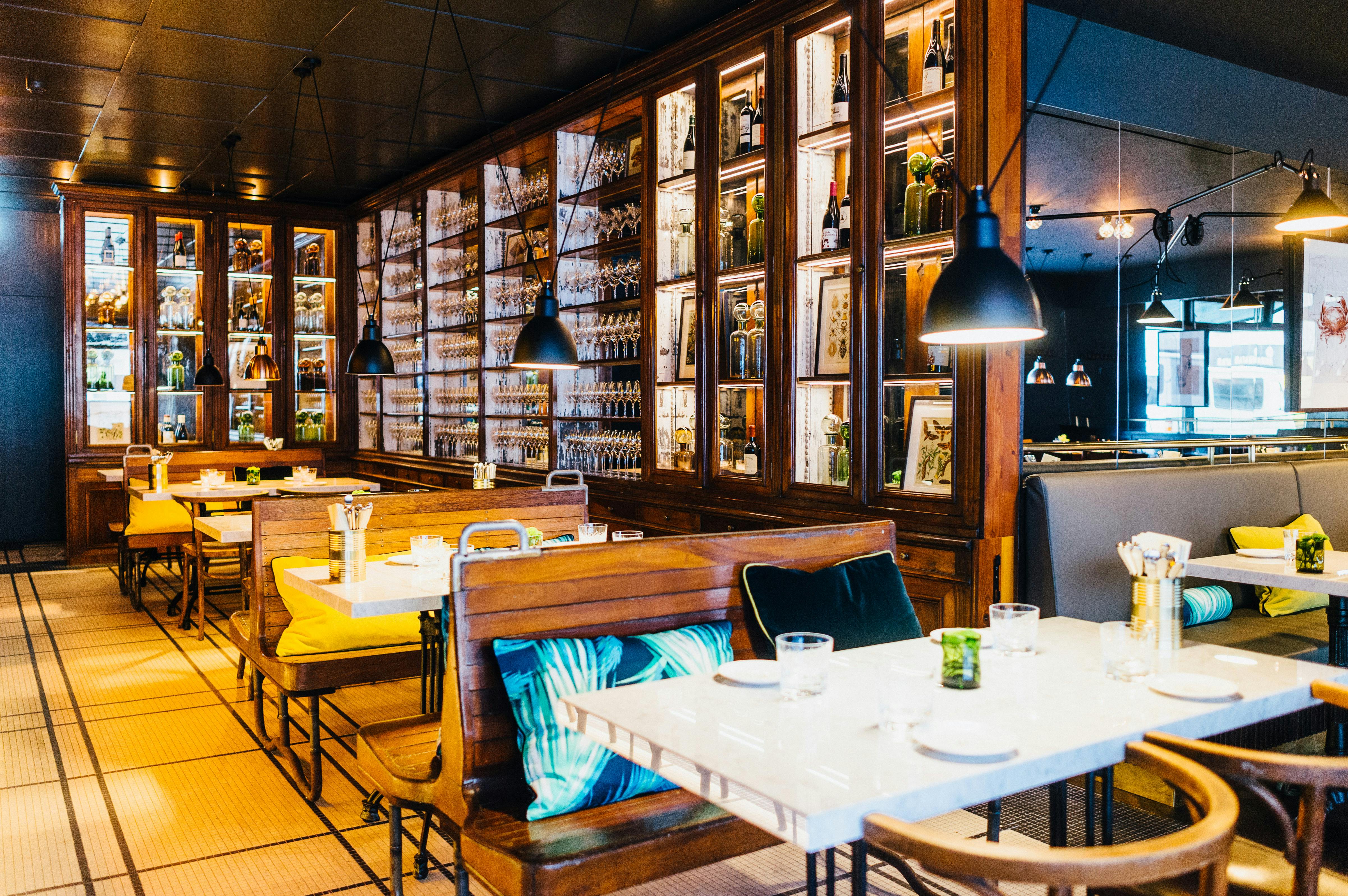Interior view of Brasserie Colette Berlin