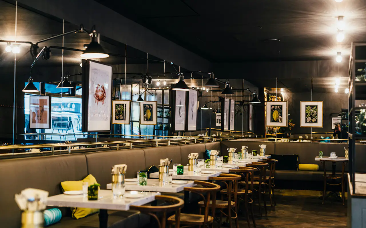 Innenansicht der Brasserie Colette Berlin