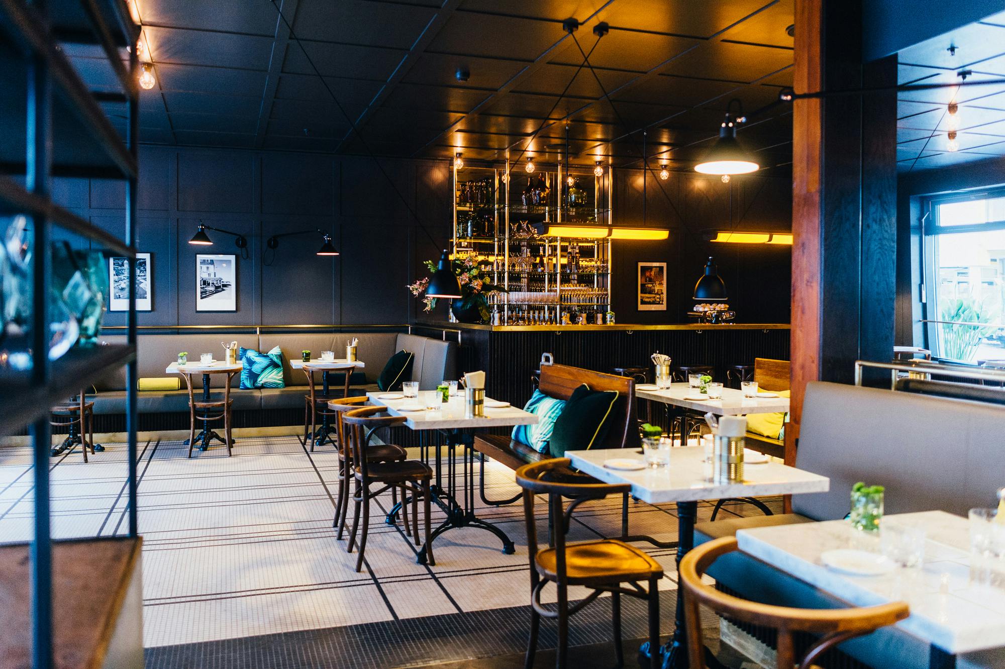 Innenraum der Brasserie Colette Berlin