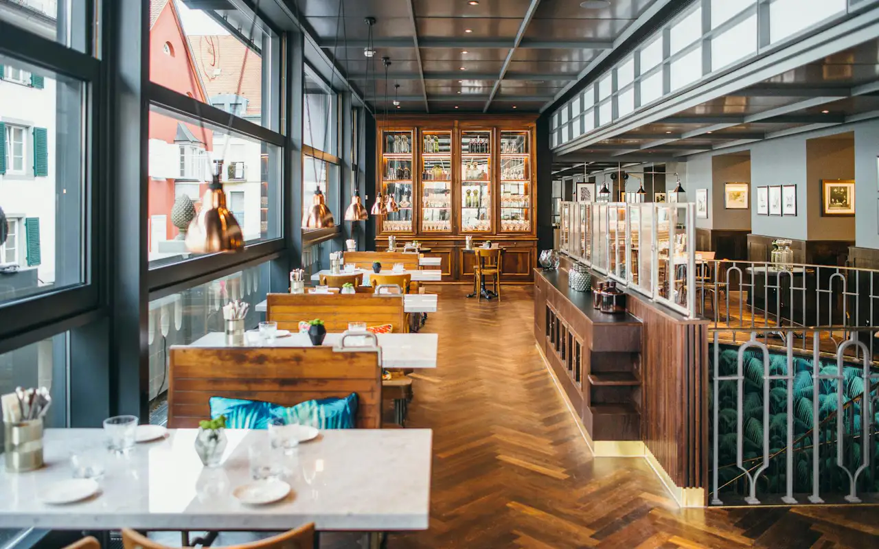 Innenraum der Brasserie Colette Konstanz