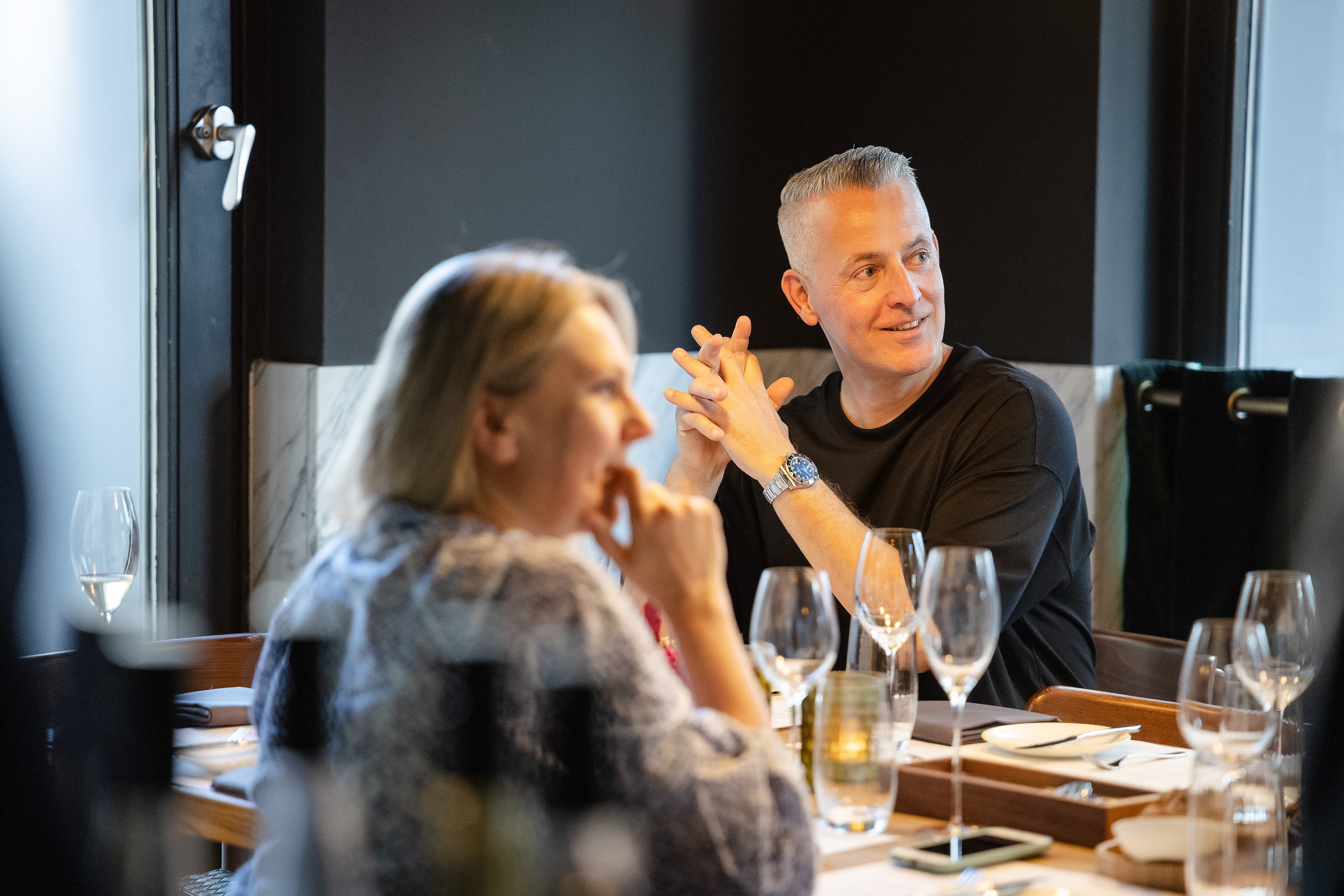 Gäste beim Dreissigacker Event Brasserie Colette München