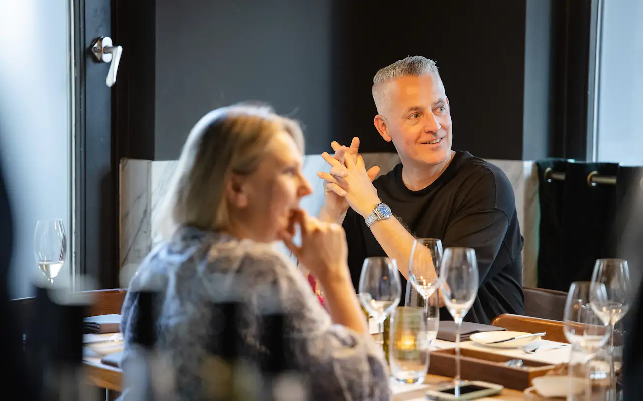 Gäste beim Dreissigacker Event Brasserie Colette München