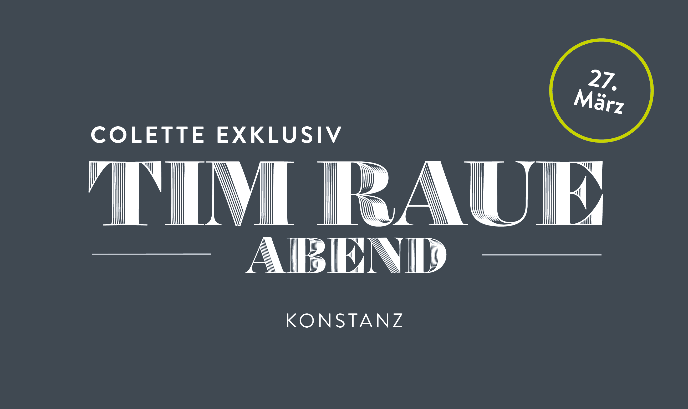 Gutschein Tim Raue Abend
