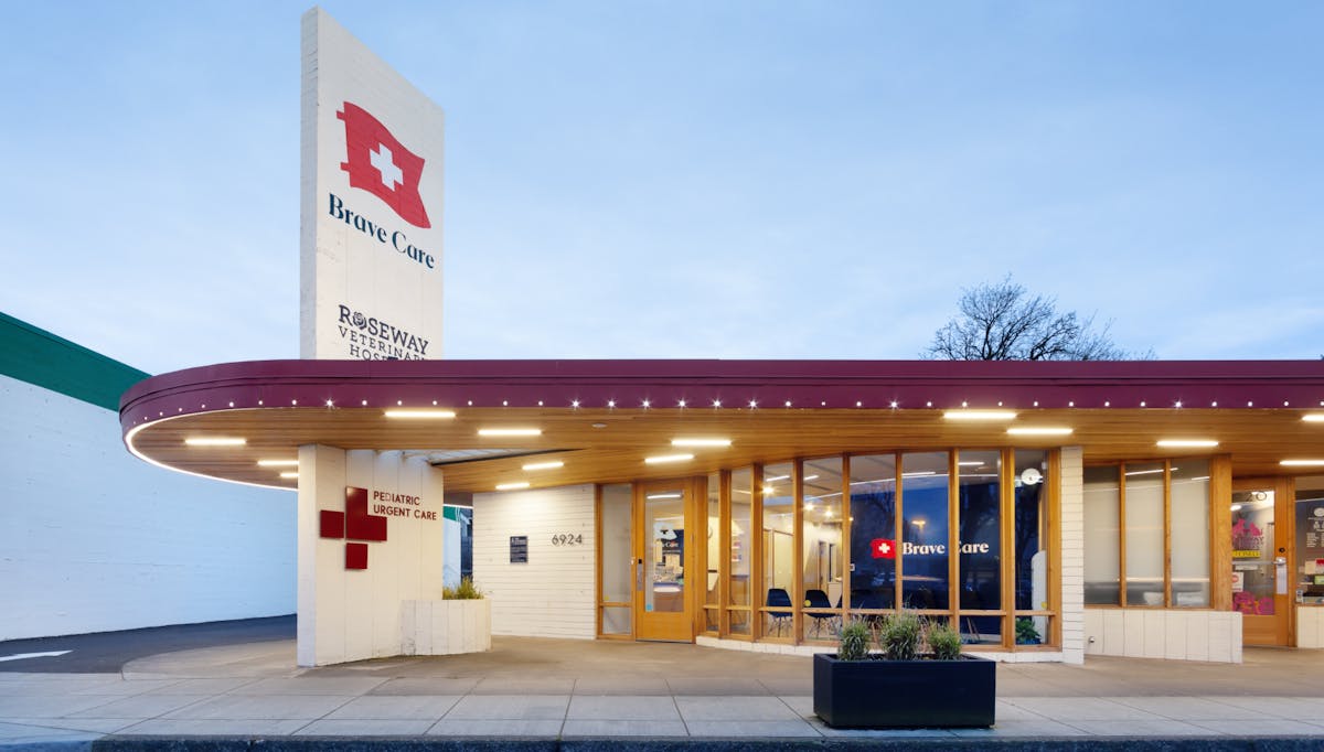 Outdoor view of the NE Portland Brave Care clinic.