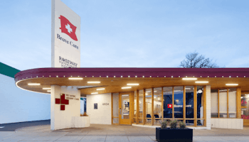 View of Brave Care Clinic from outside