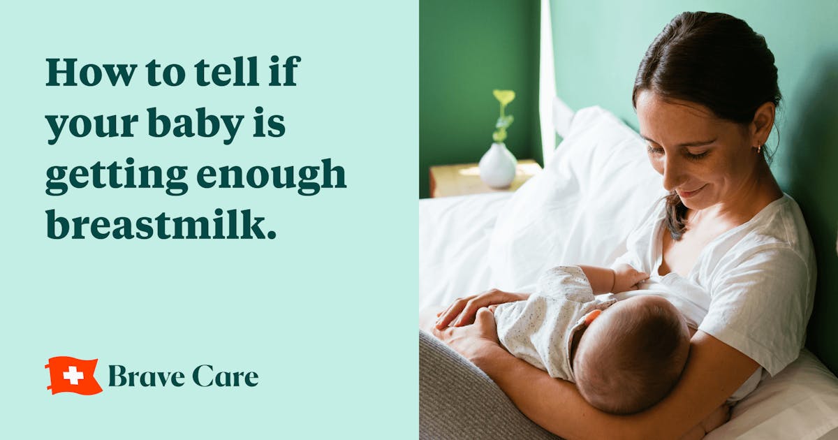How to tell if your baby is getting enough milk