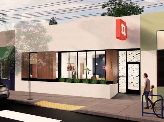 Render of the Sellwood Clinic from the outside