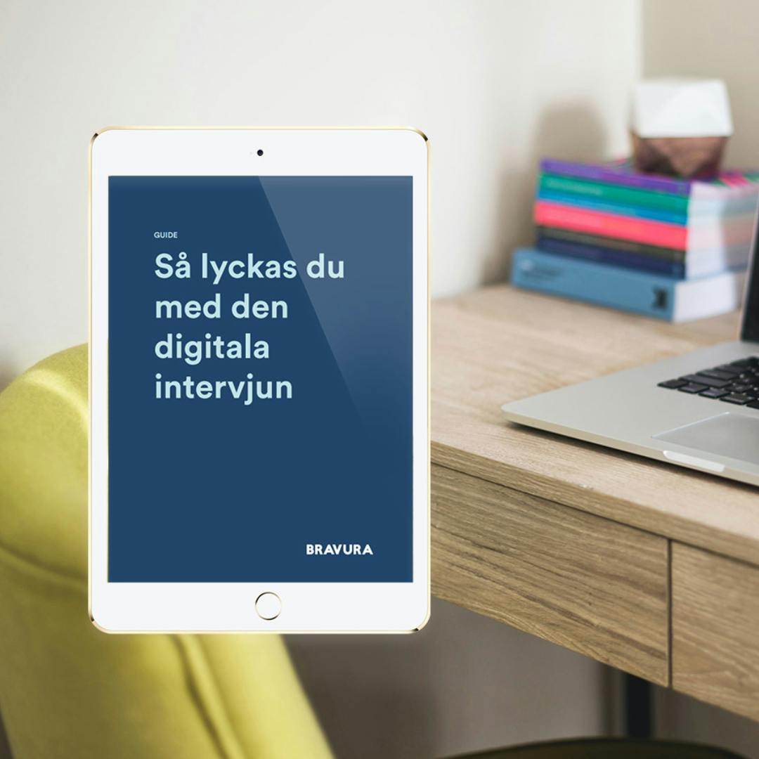 Guide om digitala anställningsintervjuer