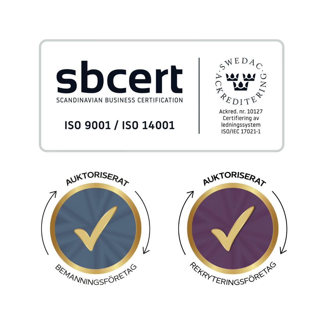 ISO-certifiering och auktorisation