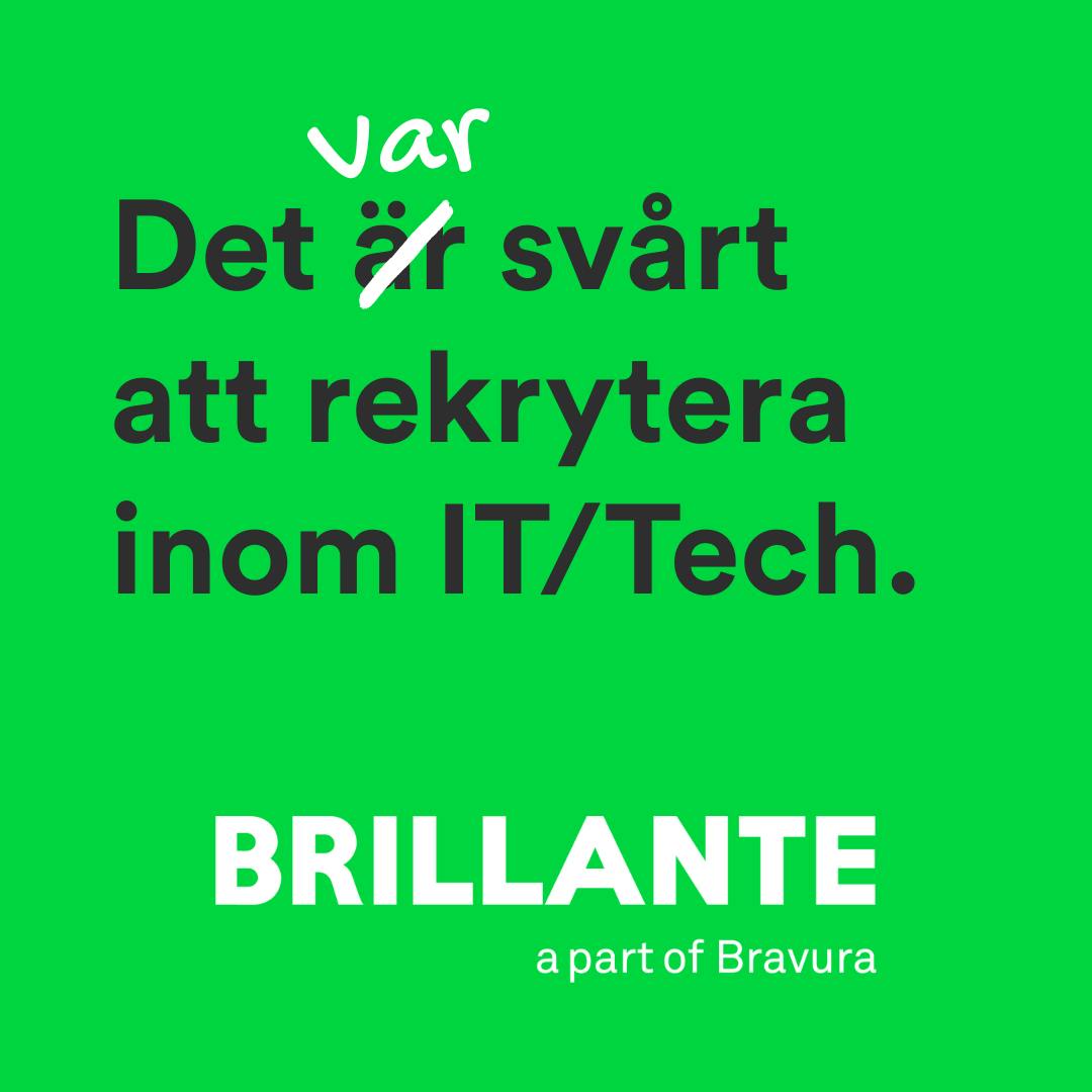 Brilliante, vår specialiserade team in IT & Tech.