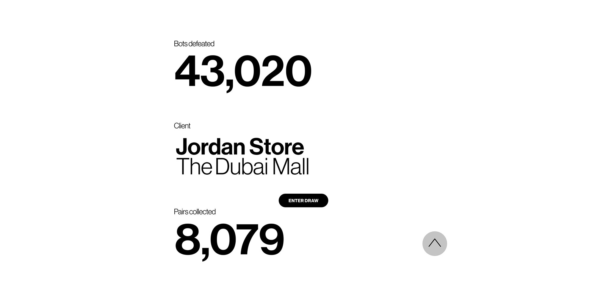 'THE DRAW' at The Dubai Mall