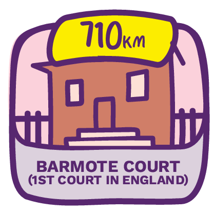 710km Barmote Court (1st Cour in England)